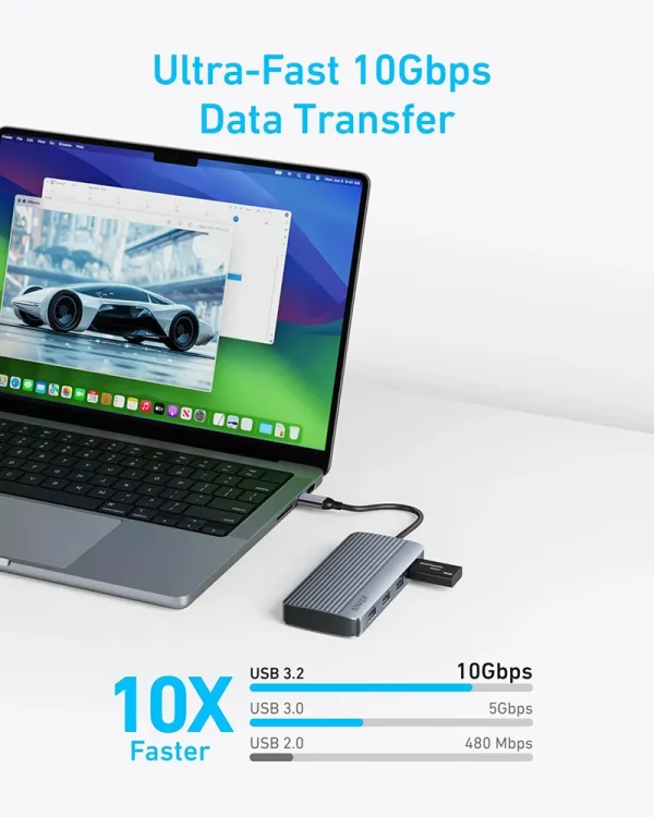 هاب انکر Anker 7 in 1 USB C Hub مدل A8374 - تصویر 3