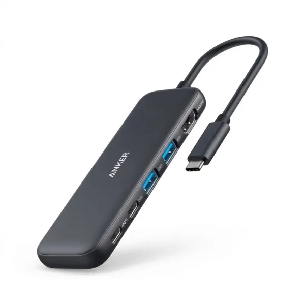 هاب 5 پورت USB-C انکر مدل 332 - تصویر 1