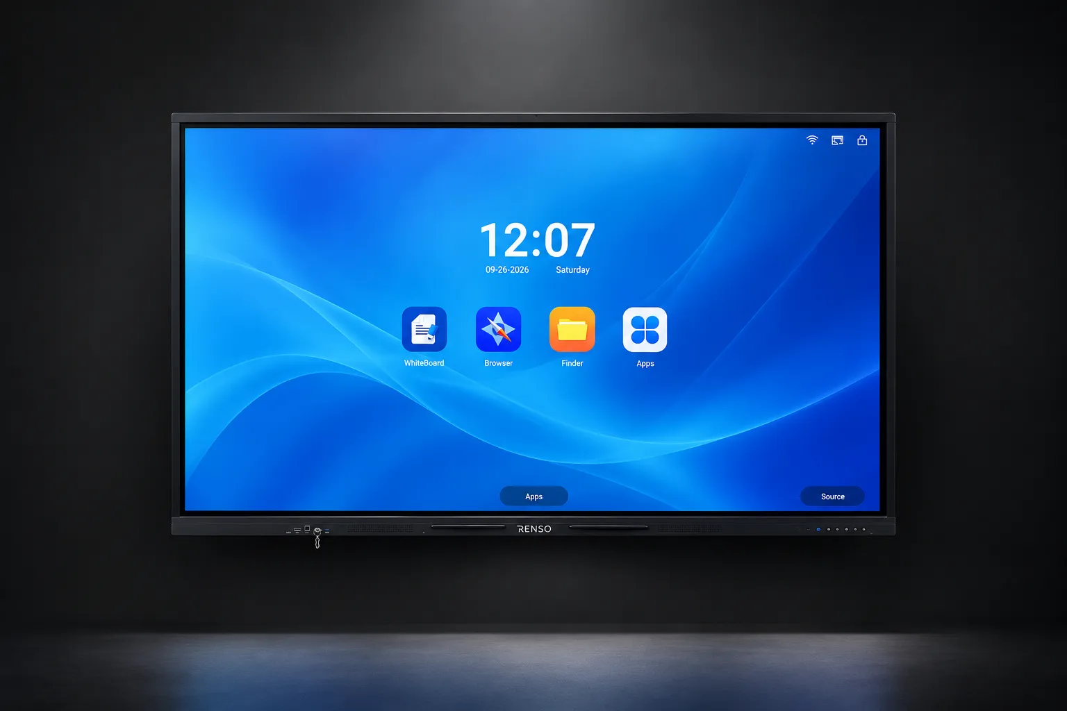 Renso Smart Board_1 برد هوشمند 75 اینچ رنسو مدل RSB-75 PRIME - تصویر 1
