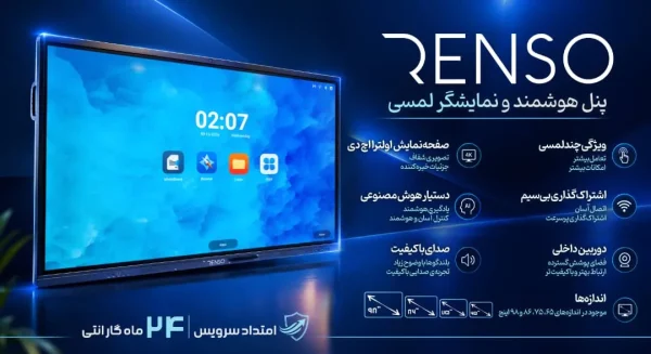 برد هوشمند 75 اینچ  رنسو مدل RSB-75 PRIME - تصویر 6