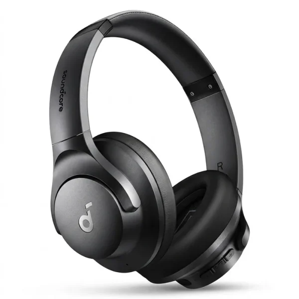 هدفون بلوتوثی انکر مدل Soundcore Q20i با نویز کنسلینگ فعال (ANC)، درگاه شارژ USB Type-C، دارای 2 میکروفون داخلی و 2 میکروفون خارجی، پشتیبانی از صدای Hi-Res از طریق کابل AUX - تصویر 1