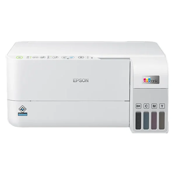پرینتر جوهرافشان رنگی 3 کاره اپسون مدل EcoTank L3556 سایز A4 با قابلیت پرینت، اسکن و کپی، اتصال Wi-Fi و USB - تصویر 1