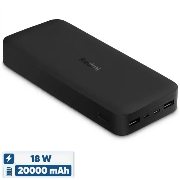 پاوربانک 18وات مدل Redmi PB200LZM ظرفیت 20000 میلی آمپر ساعت - تصویر 1
